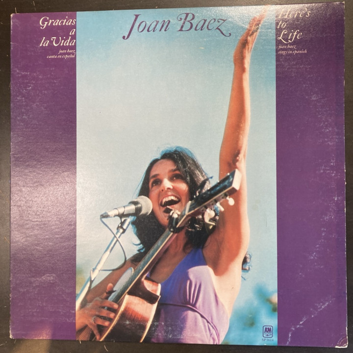Joan Baez - Gracias A La Vida / Here's To Life (US/1974) LP (VG+/VG) -folk-